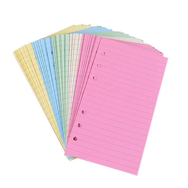 3-hole Stationery Loose-leaf Refill Rings Binder Notebook Cover Inner Pages 